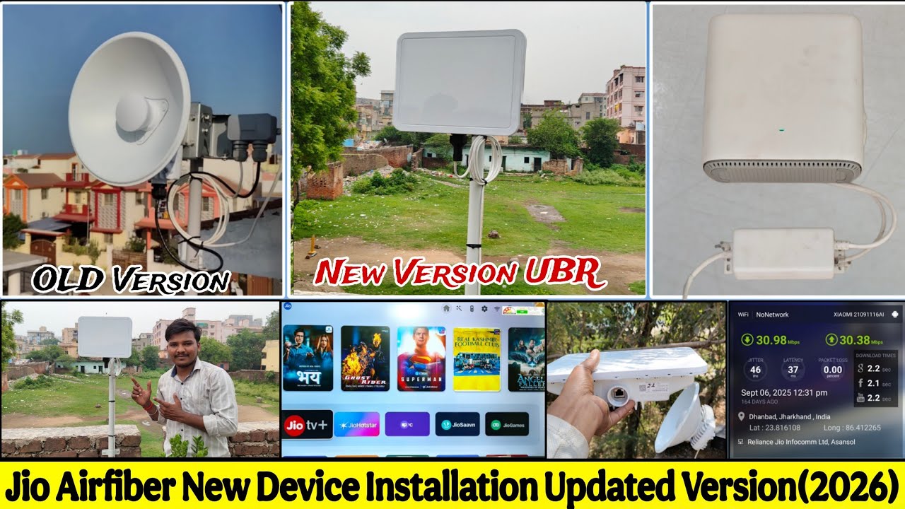 Jio AirFiber Plus New Connection at Only ₹807: Full Installation Guide #jio #airfiber