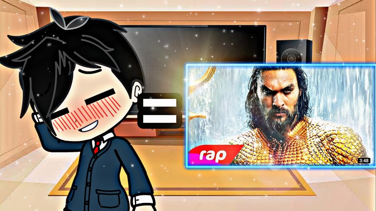 Komi-san reagindo ao rap do Aquaman {Tadano as Aquaman} @7minutoz 🔥🌊