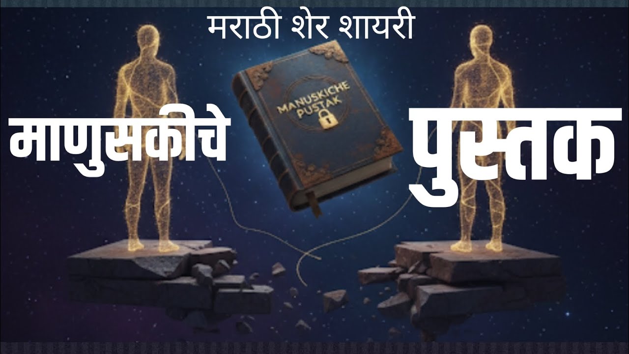 Manusaki che Pustak #marathishershayari #sheroshayari 