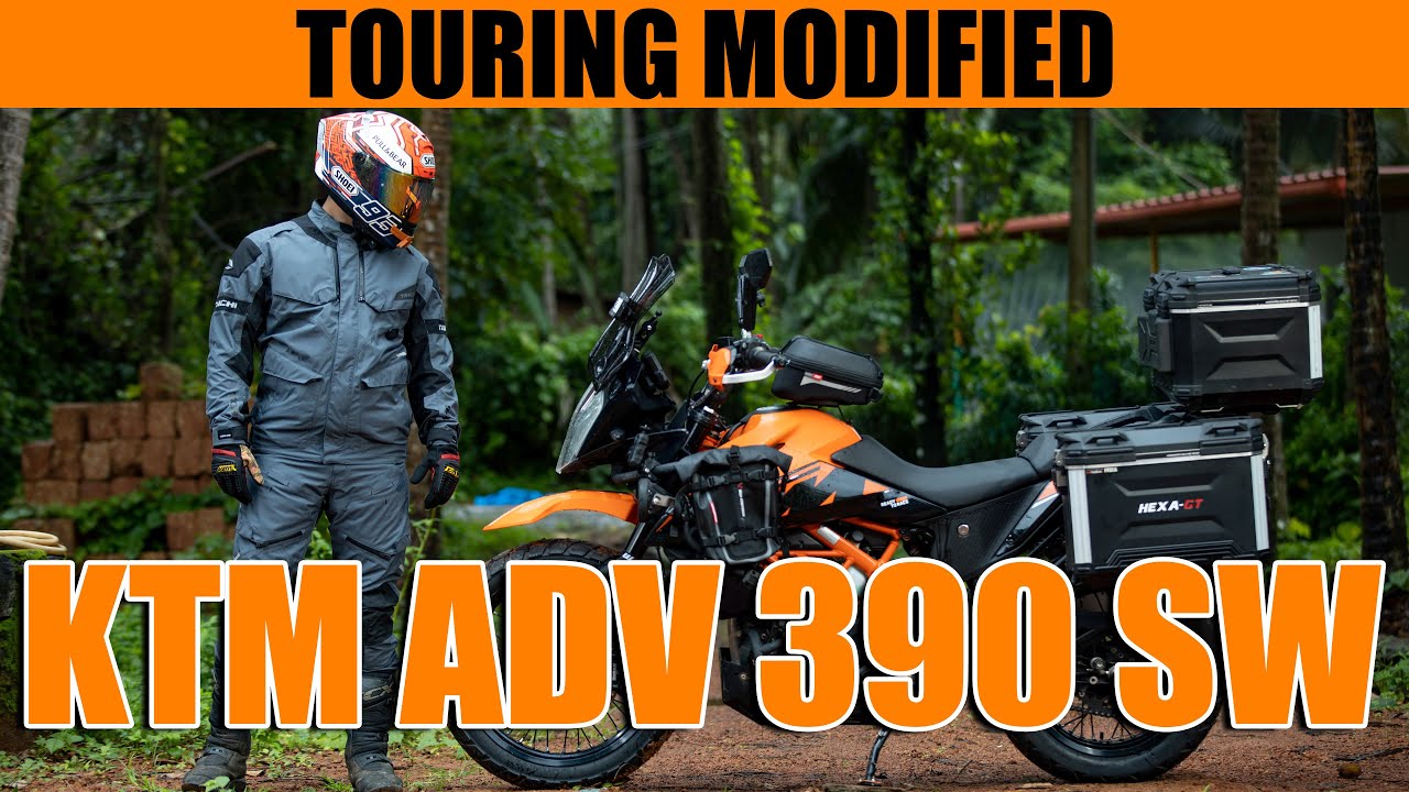 Touring Modified KTM ADV 390 by Zerogravity Mangalore 😎