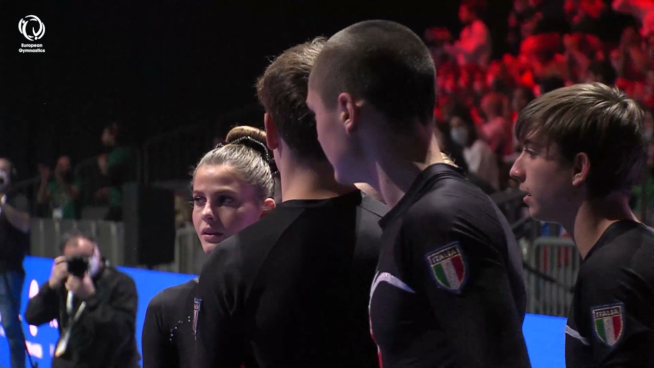 Italy - 2021 TeamGym Europeans, junior mixed team final
