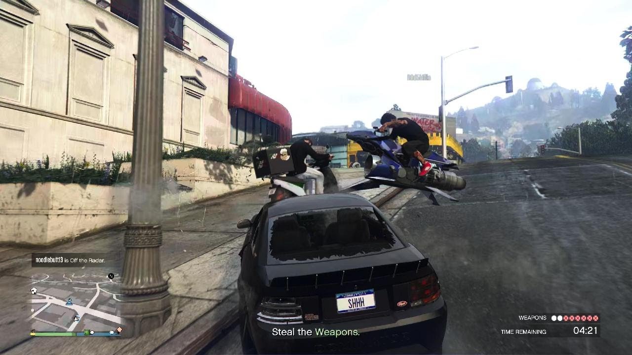 GTA V 🎬😅 jumping the Pizza Guy 🍕