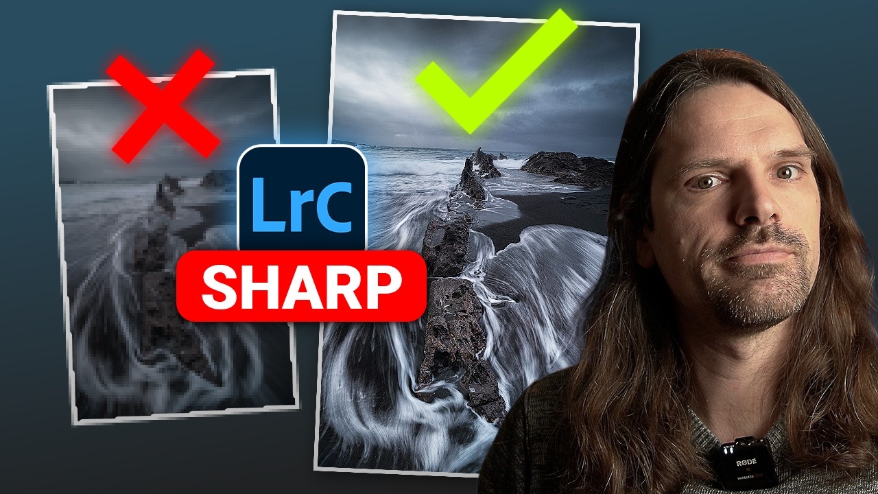 4 Tips & Tricks for RAZOR SHARP Photos in LIGHTROOM!