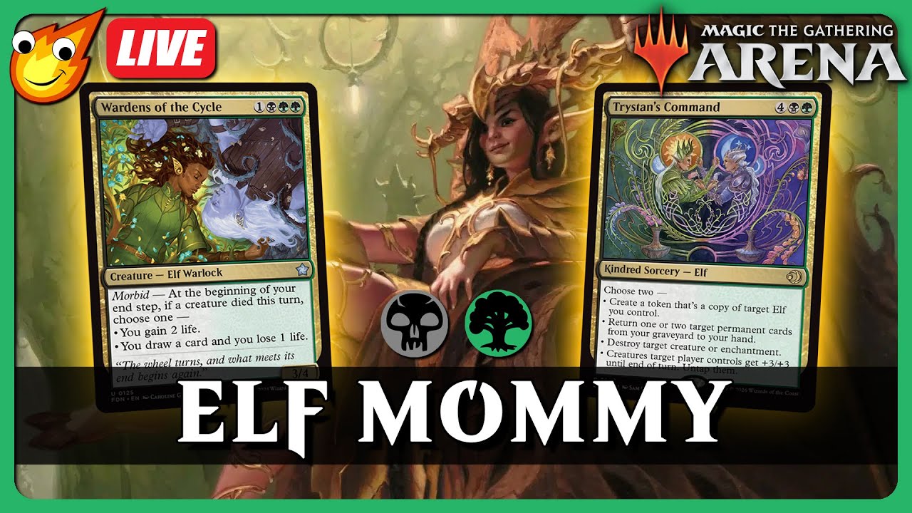 🔴 LIVE | High Perfect Morcant, Your New Elf Mommy | $57/8 Rares | Brawl MTG Arena