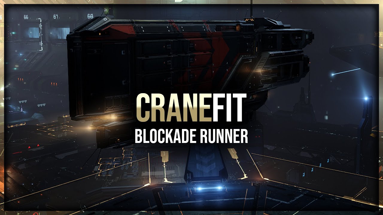 Eve Online - Crane - Blockade Runner Fit