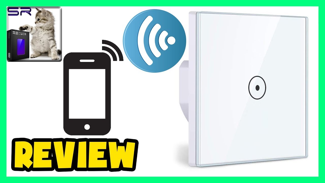 Waligh - WiFi Smart Wall Light Switch - REVIEW & How to Setup