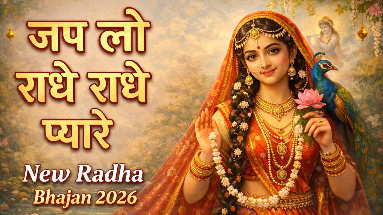 जप लो राधे राधे प्यारे | New Radha Bhajan 2026 | Jap Lo Radhe Radhe Pyare | Vaikunth Vibes #bhajan