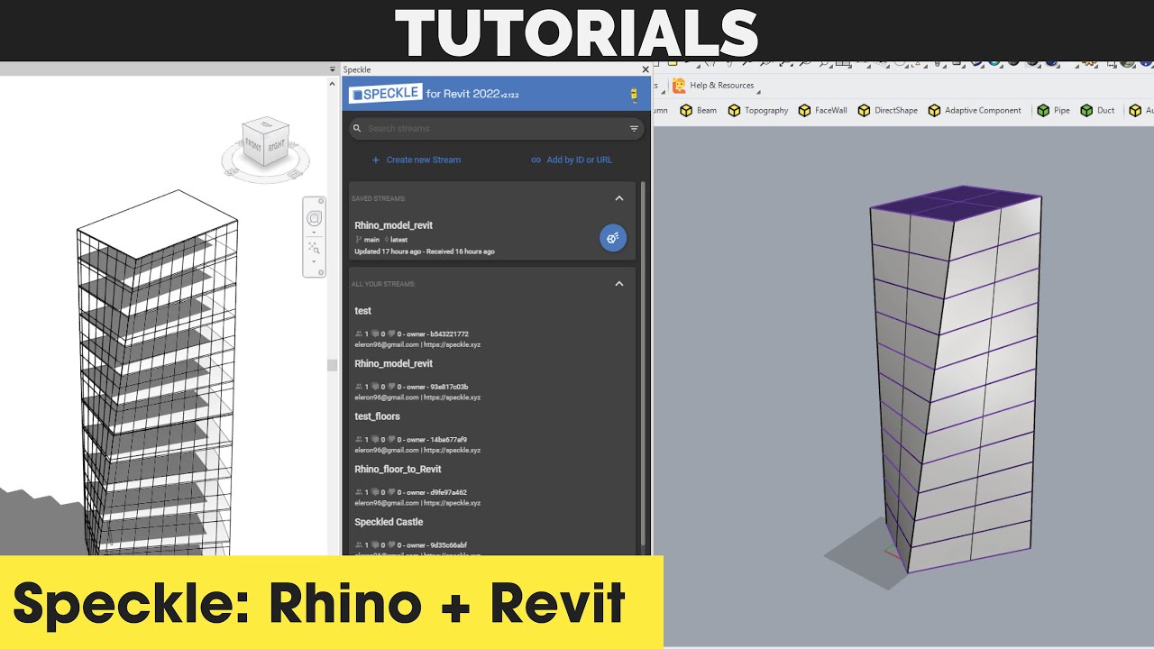 Speckle: Seamless Data from Rhino to Revit — BIM Collaboration