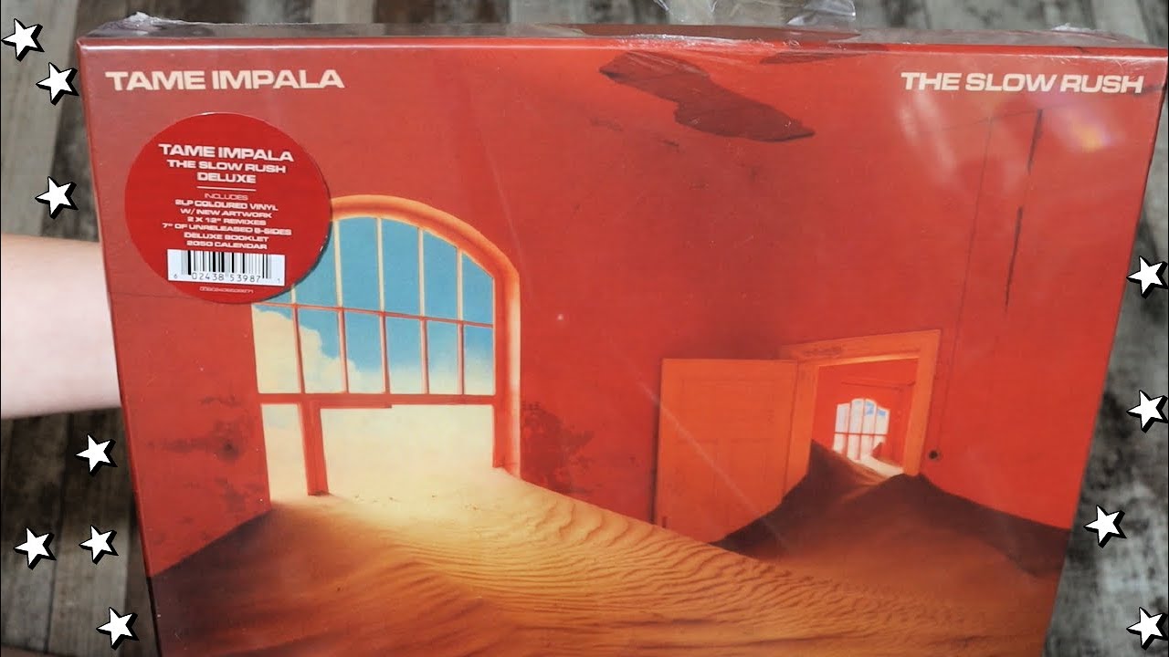 Tame Impala: распаковка винилового альбома «THE SLOW RUSH DELUXE BOX SET»