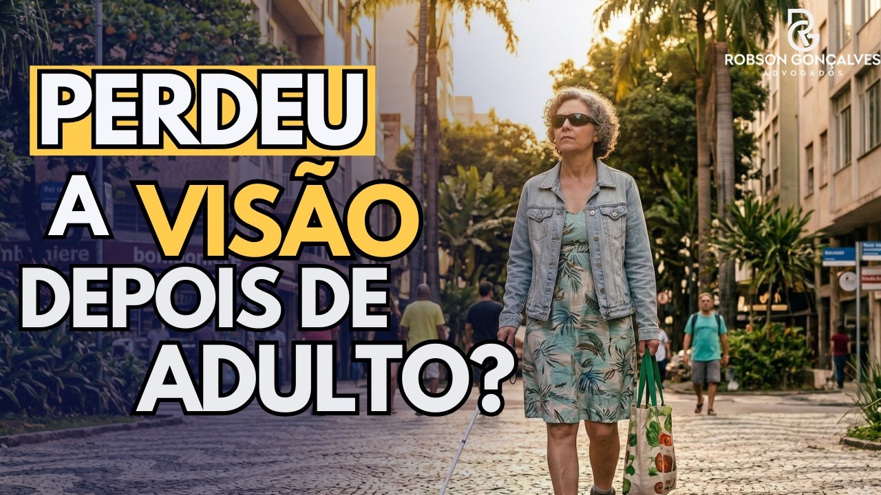 Perdeu a Visão na Vida Adulta? Você Pode Aposentar MAIS CEDO Pelo INSS