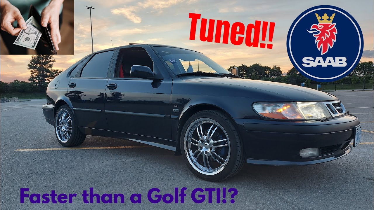 Loud Saab 9-3 OG!! Stage Tuned! 260hp