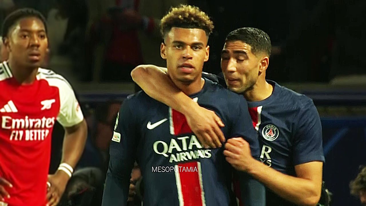 Désiré Doué vs Arsenal
