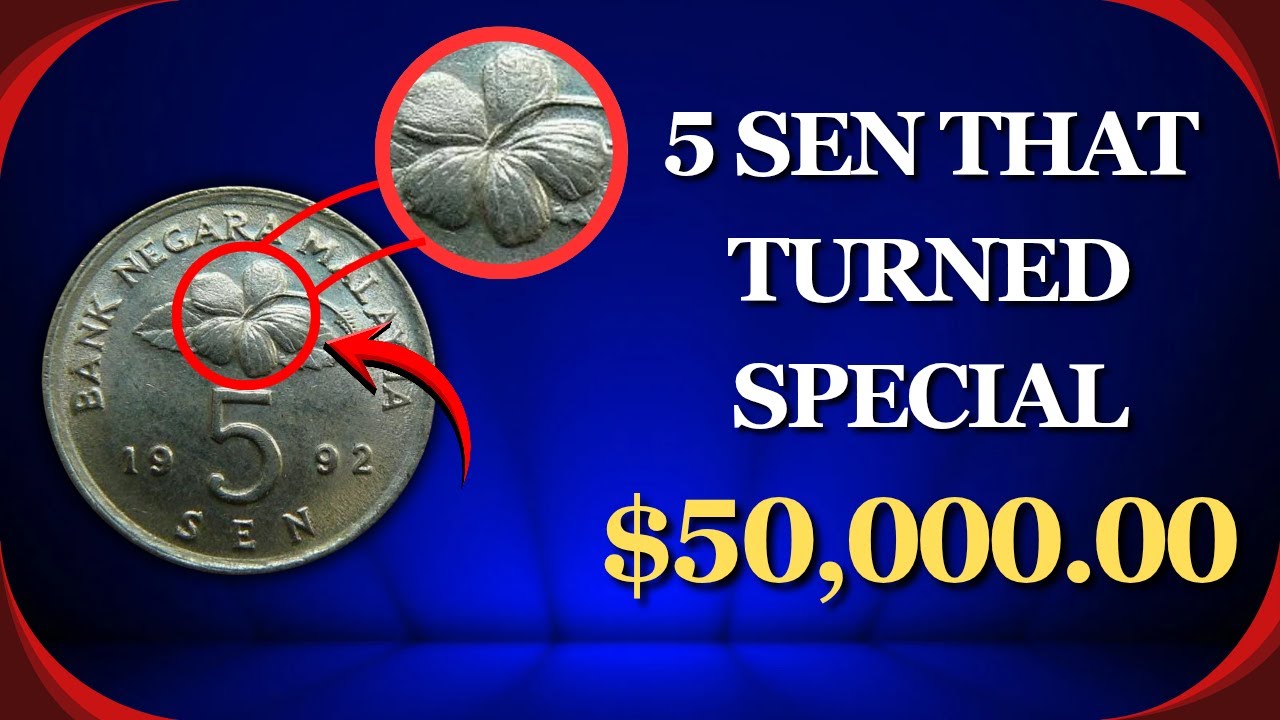 1992 Malaysia 5 Sen Coin | What Makes Some Examples Special