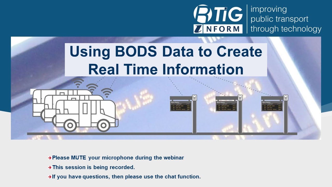 Using Bus Open Data for Real Time Information