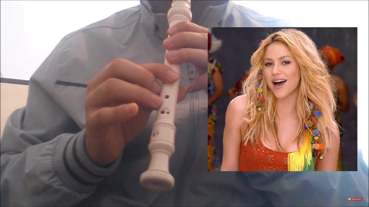Shakira - Waka Waka (This Time for Africa) Recorder Block Flute