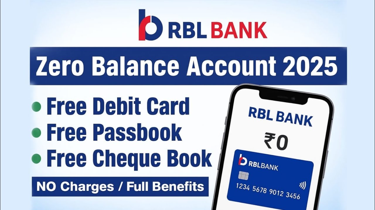 💰 RBL Bank Zero Balance Account Review 2025 | Best Savings Account for Students & Freelancers 🏦