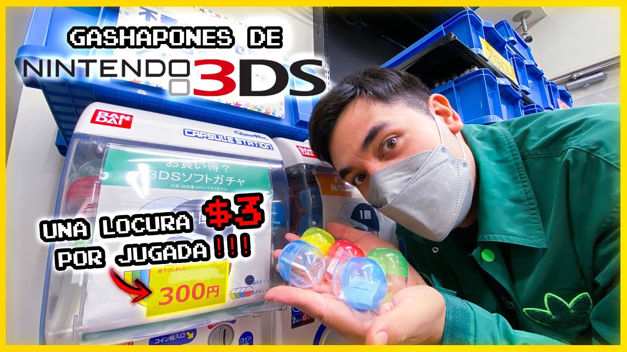 Al AZAR!🔥 videojuegos de NINTENDO 3DS a 3 DOLARES en JAPON !