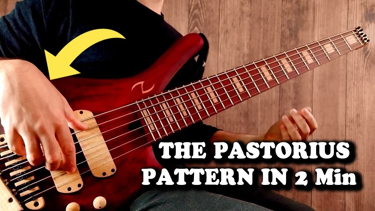 AMAZING JACO 16TH NOTE RIGHT HAND DRILL (Bass Lesson)