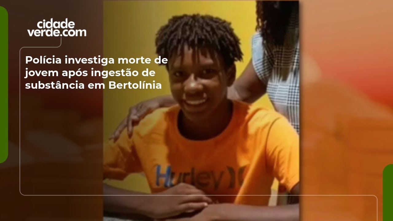 Polícia investiga morte de jovem após ingestão de substância em Bertolínia