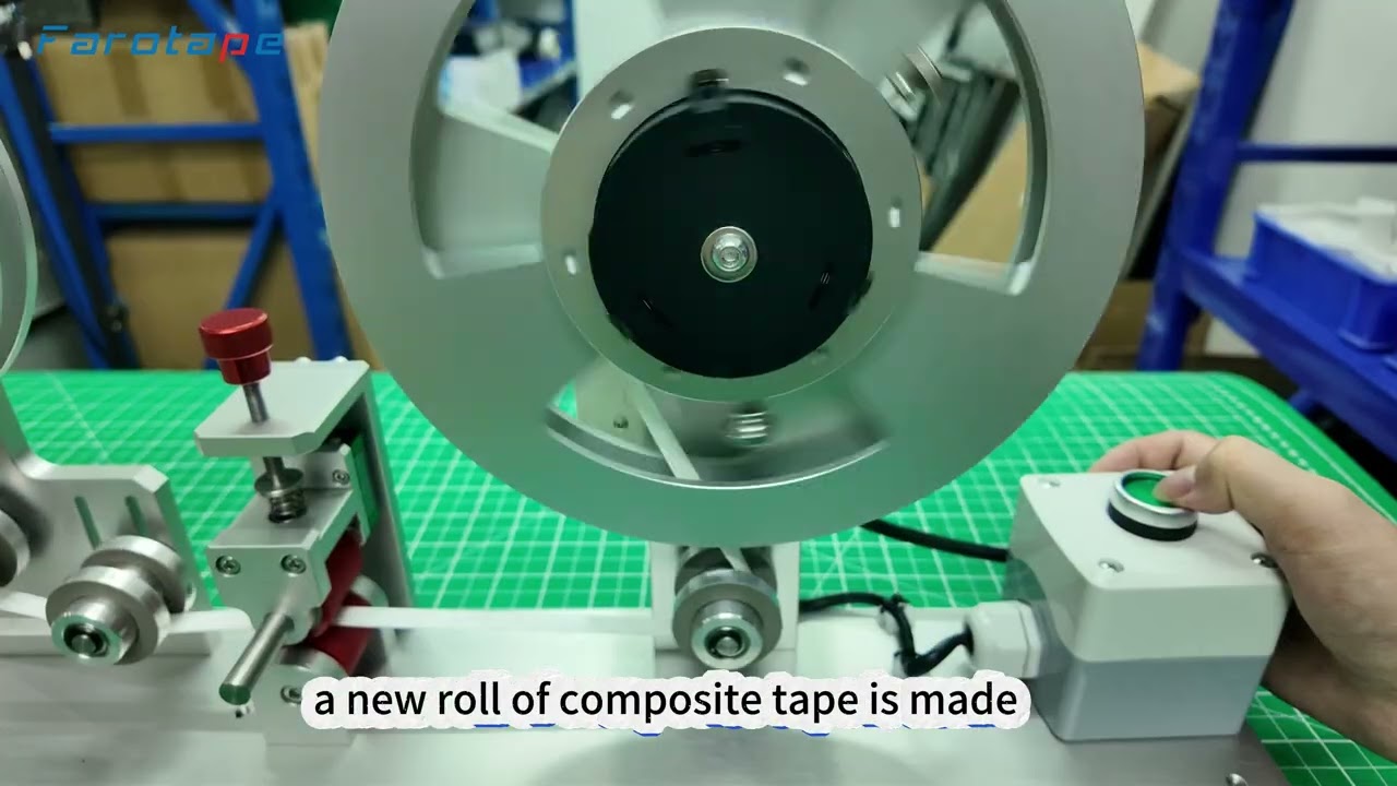 Tape rewinding machine
