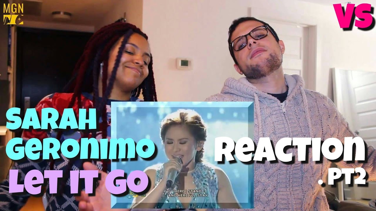 Sarah Geronimo - Let It Go (Frozen Soundtrack) - VS - Reaction Pt.2