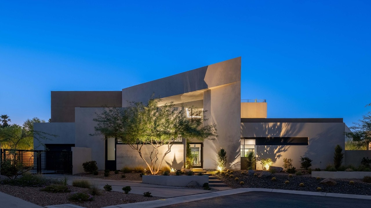 Touring Modern Luxury Home in Las Vegas | Cresta Model at Prado by Blue Heron