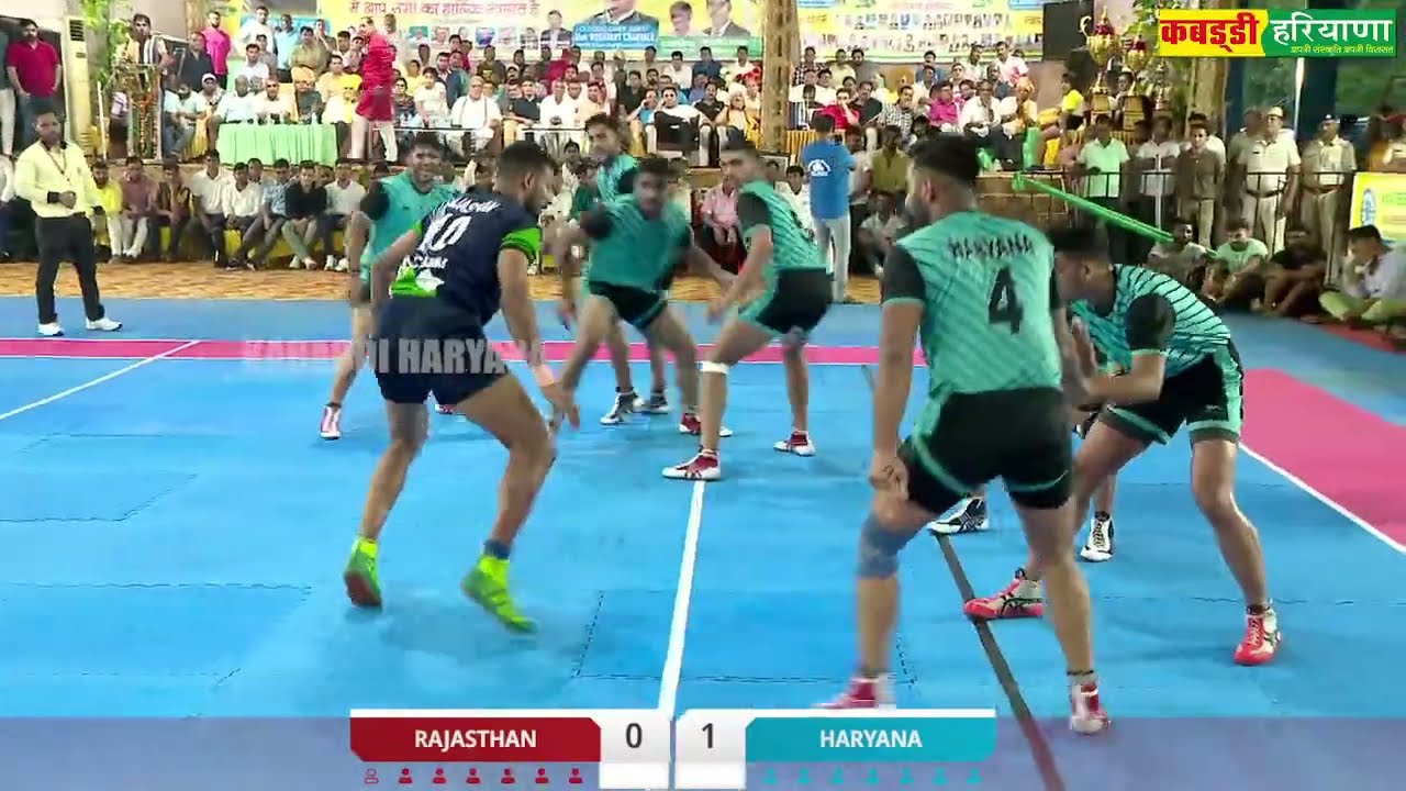 Haryana Vs Rajasthan Pre Quarter Final Match #69th Senior National Kabaddi Championship At Haryana