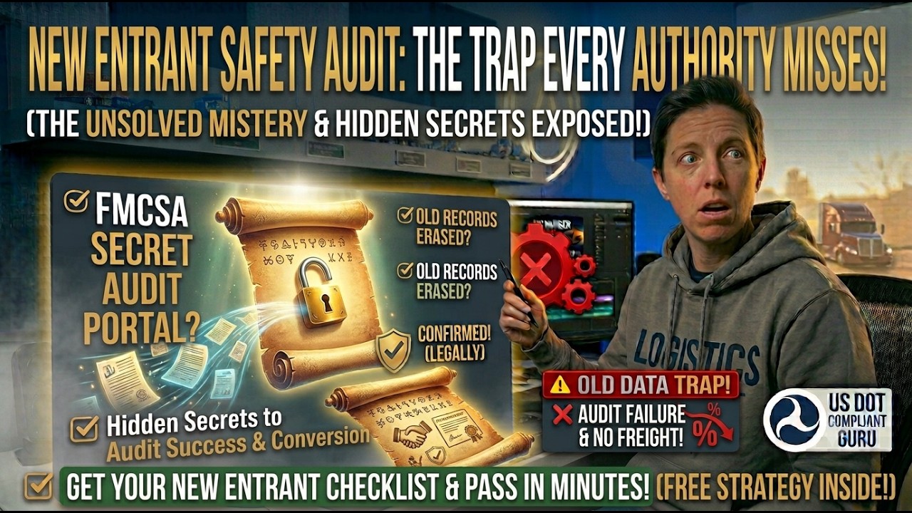 New Entrant Safety Audit: The FMCSA Checklist Every New Authority Needs.