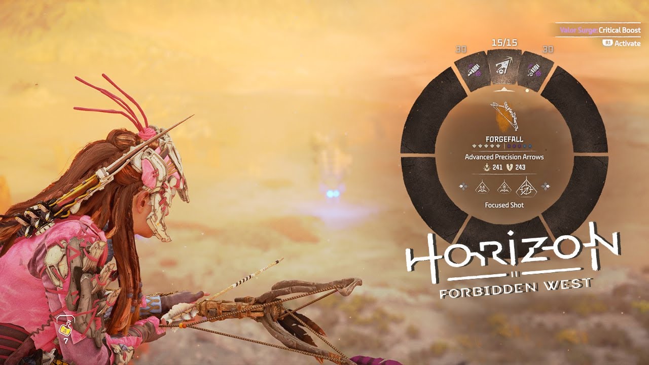 Forgefall { Focused Shot } Best Build | Horizon Forbidden West