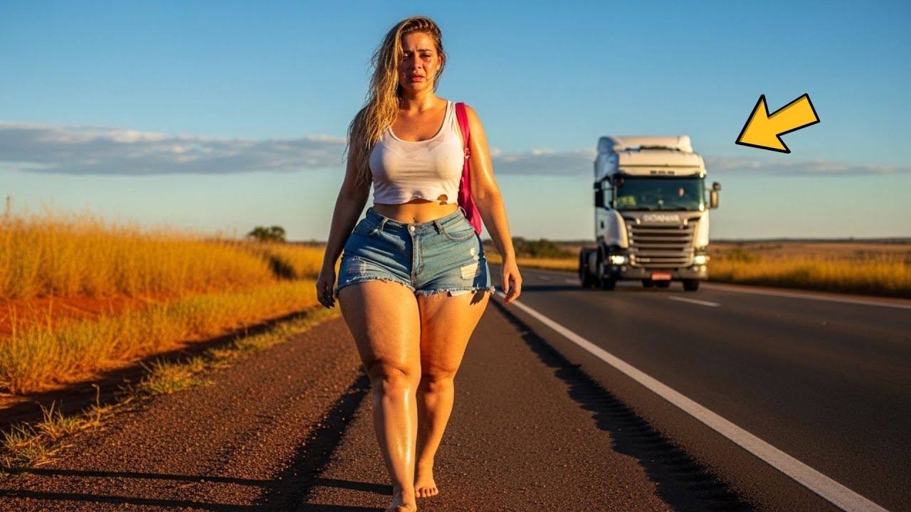CAMINHONEIRO viu aquela LOIRA PERDIDA na BR – uma decisão MUDARÁ tudo!