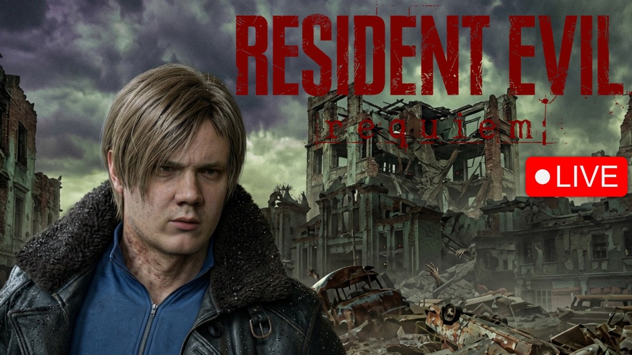RE9 REQUIEM PART 1 - First playthrough LIVE - Chat backseat gaming!