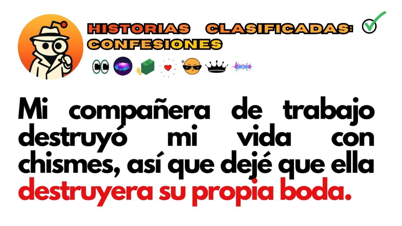Mi compañera de trabajo destruyó mi vida con chismes así que dejé que ella destruyera su propia boda