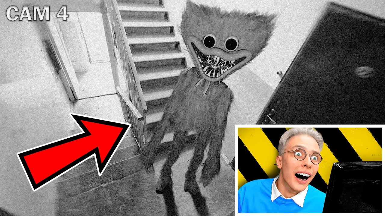 Les Cameras Cachées ont filmé HUGGY WUGGY Chez Moi | Monstre POPPY PLAYTIME est venu me chercher