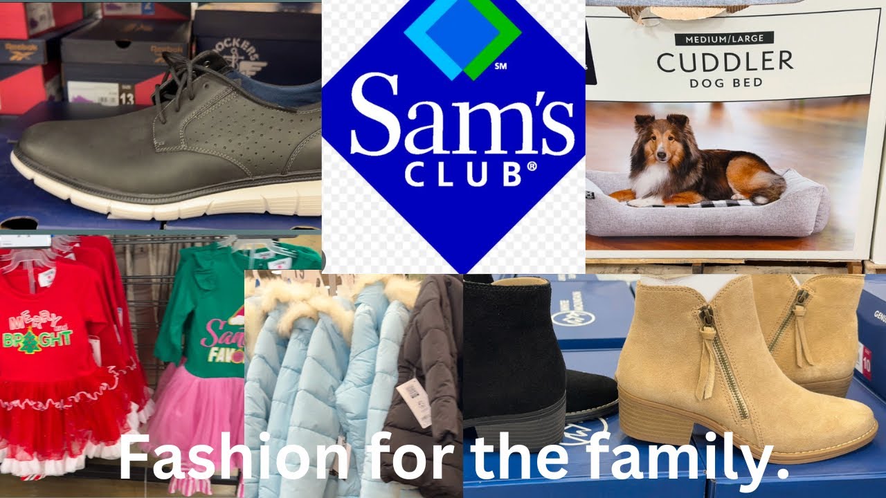 Come shop with me at Sam’s Club. Fashion for the whole family.