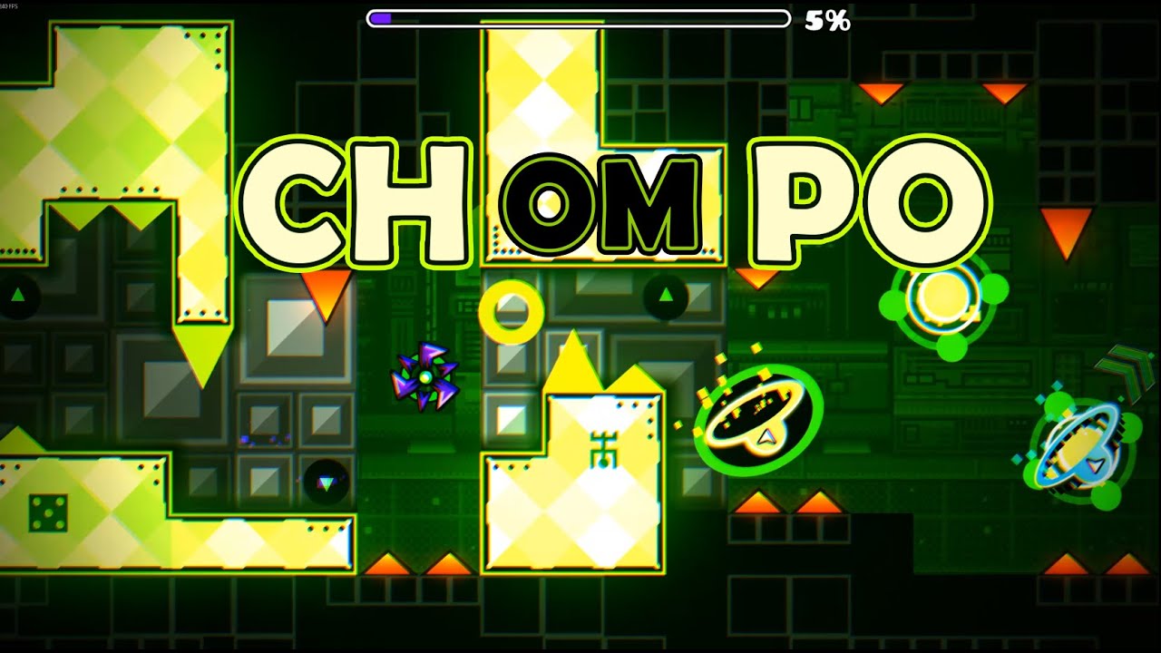 Geometry Dash - CHOMPO (Demon)
