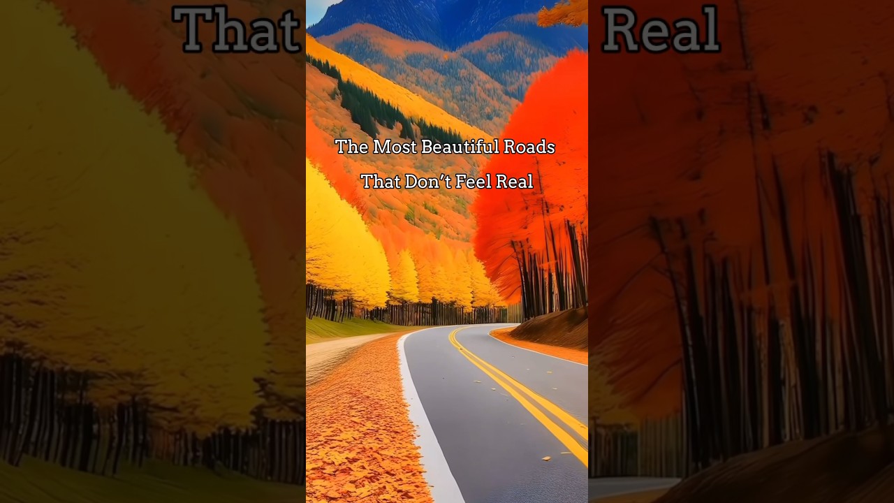 The Most Beautiful Roads on Earth that don&rsquo;t feel real ❤️🚗