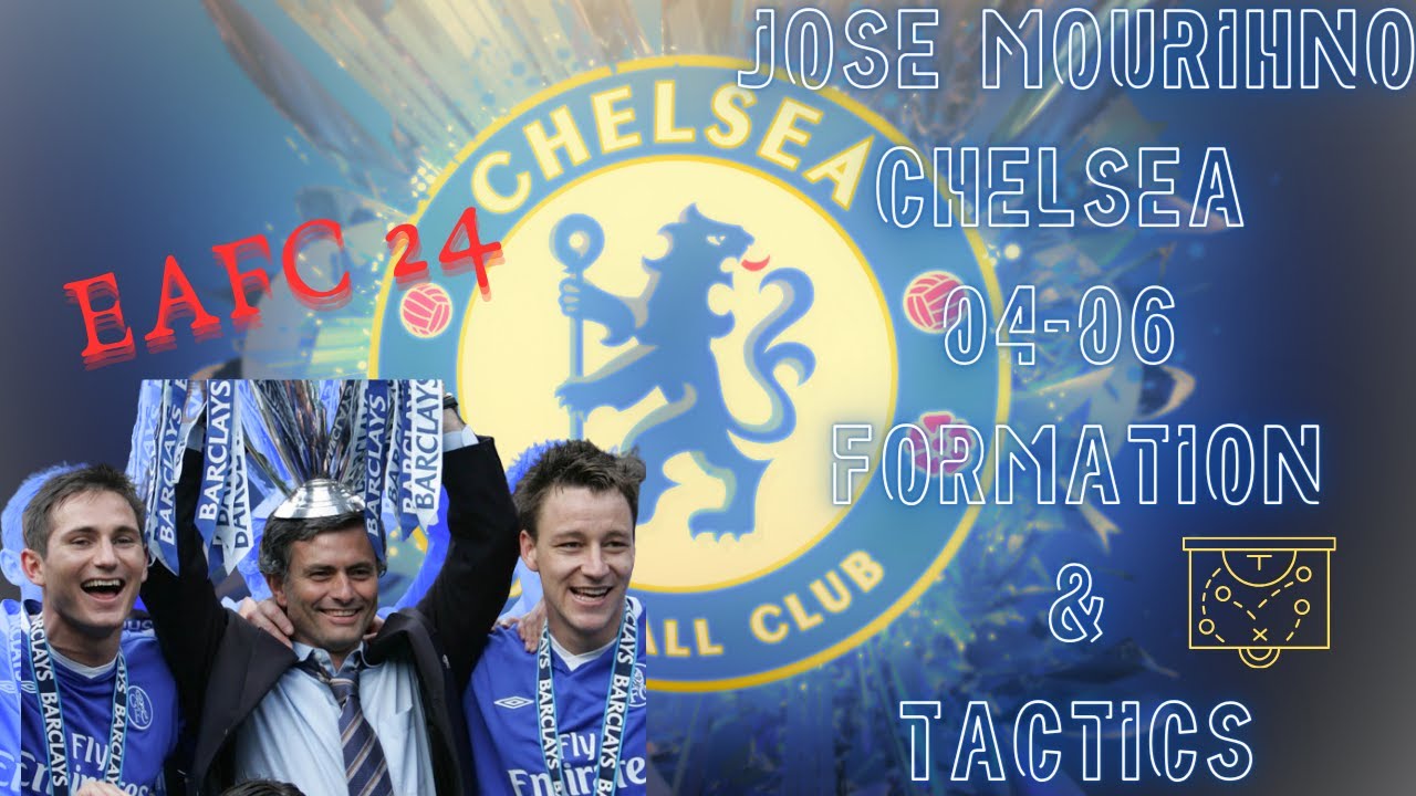 EAFC 24| HOW TO PLAY LIKE JOSE MOURIHNO'S CHELSEA 04-06| FORMATION & TACTICS