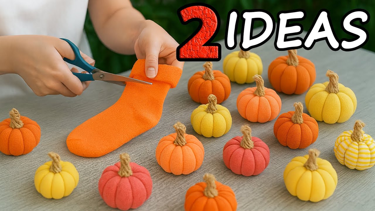 2 чудесные идеи для Хэллоуина🎃Уникальный декор и подарок своими руками🧙