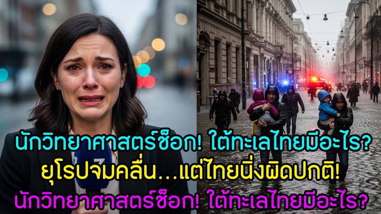 โลกผงะ! ขณะยุโรปจมคลื่น ปรากฏการณ์ลึกลับจากไทยที่นักวิทยาศาสตร์อธิบายไม่ได้