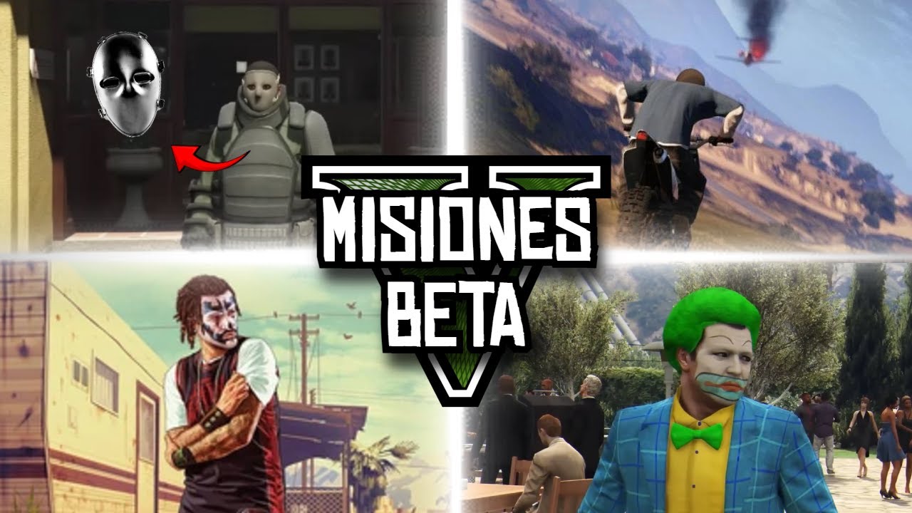 LA BETA DE LAS MISIONES DE GTA V