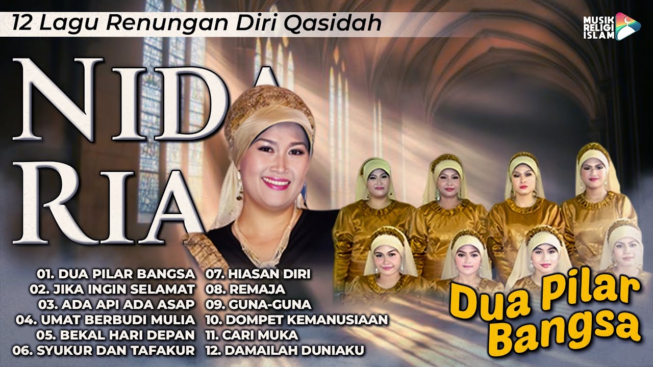 12 Lagu Renungan Diri Qasidah Nida Ria #nidaria #qasidah #gambus