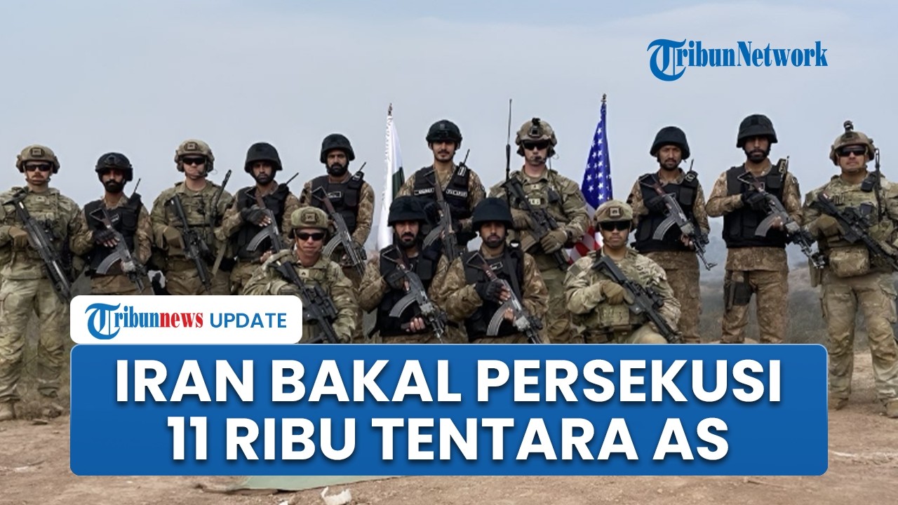 Tentara AS Tak Aman! Iran Buru 11 Ribu Tentara Washington di Timur Tengah, Minta Bantuan Warga