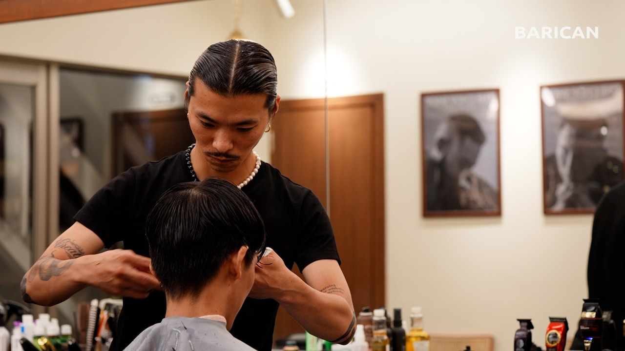 【テーパーフェードスタイル】ヘアスタイルの発信地「CHOP SHOP」原宿店でトレンドのヘアスタイルを紹介| ヘアセット メンズグルーミング
