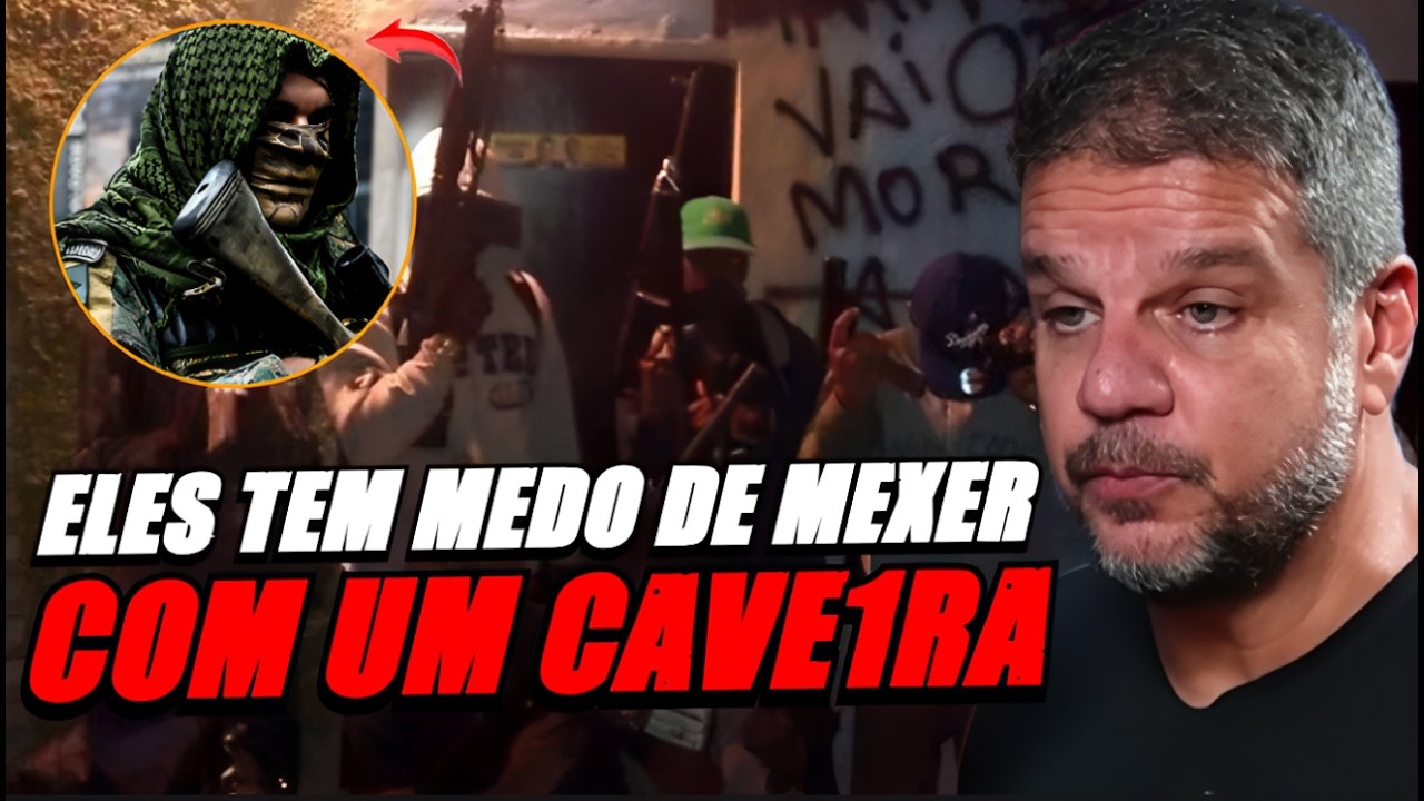 EX-CAPITÃO DO BOPE REVELA POR QUE OS BAND1DOS TÊM MEDO DE MEXER COM UM CAVE1RA
