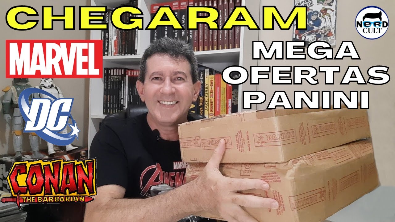 AQUISIÇÕES MEGA OFERTAS PANINI [UNBOXING]