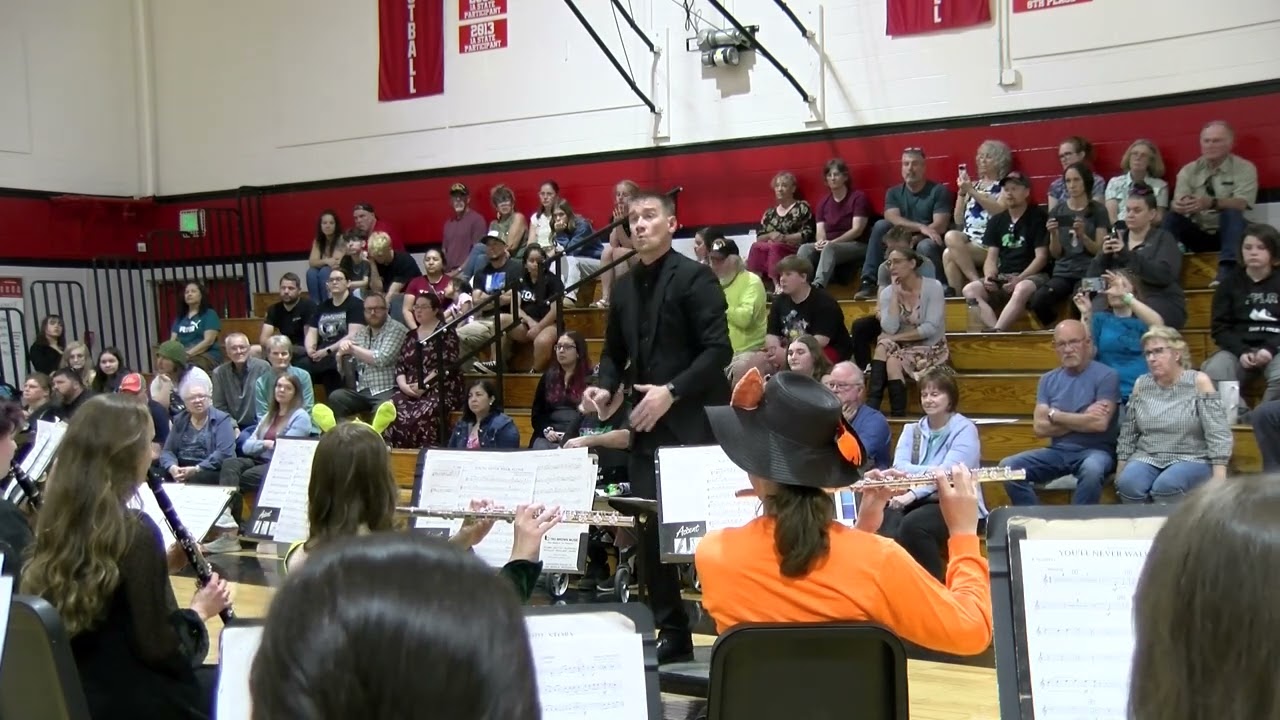 Tenino Combined Bands performs You'll Never Walk Alone