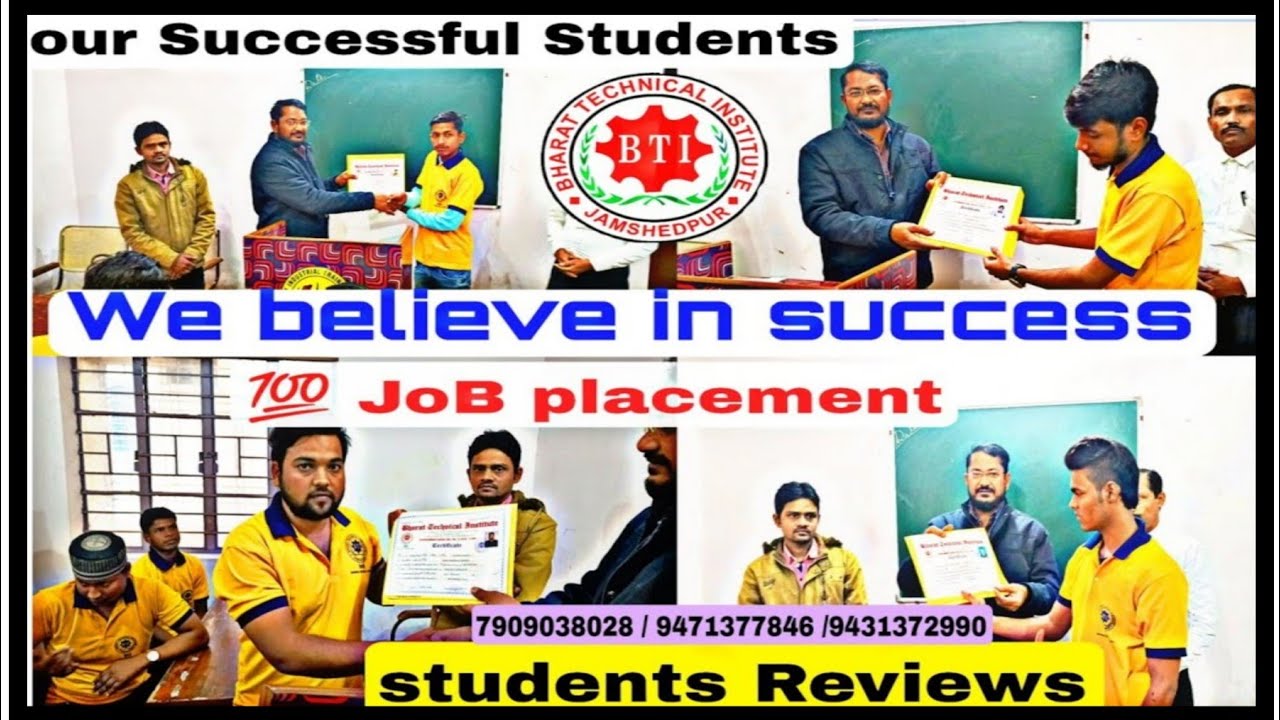 we provide placements with Certificates |BHARAT TECHNICAL INSTITUTE
