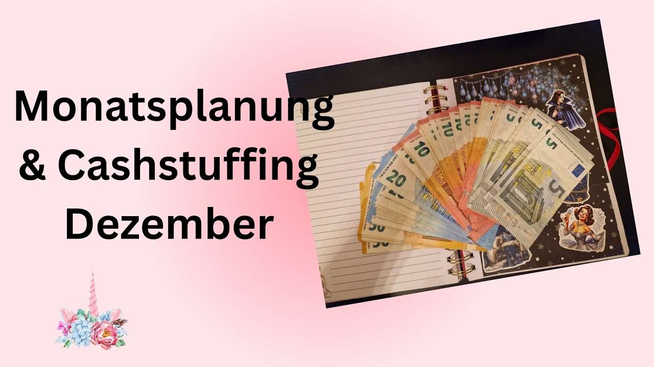 Monatsplanung und Cashstuffing Dezember ❄️☃️