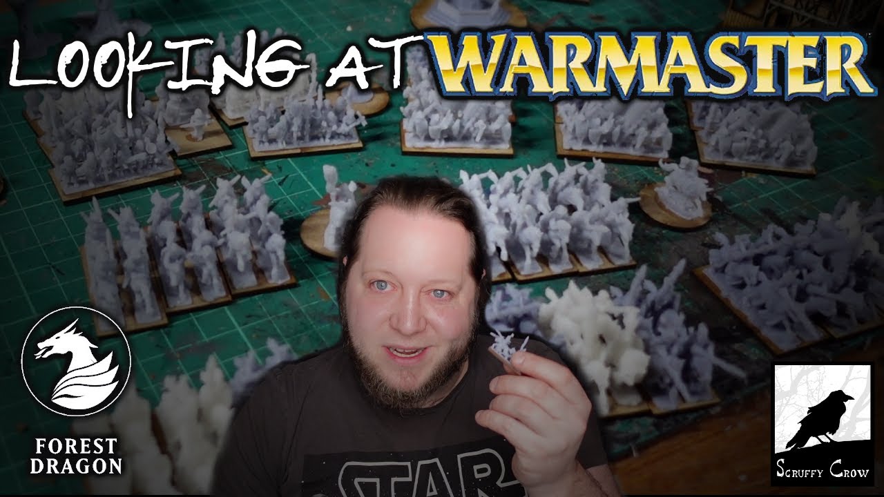 Having A Go At Warmaster with Forest Dragon Bretonians