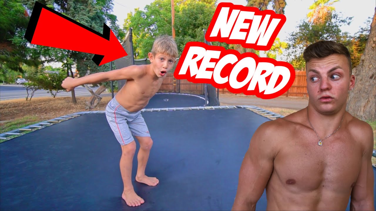 MOST FLIPS IN A MINUTE COMPETITION!